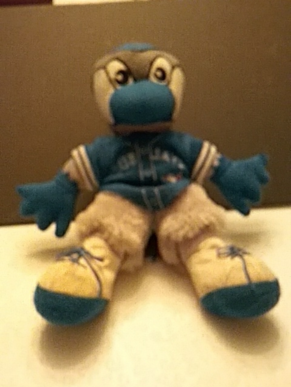 Blue Plush Small Pet Toy – Soft Character Plush for Playtime